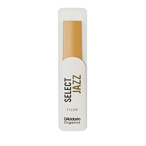 D'Addario Select Jazz reed in packaging.