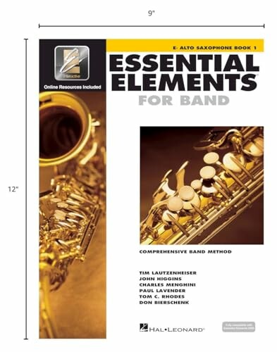 Cover of Essential Elements for Band - Alto Saxophone Book 1