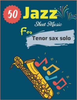 Cover of 50 Jazz Sheet Music for Tenor Sax Solo